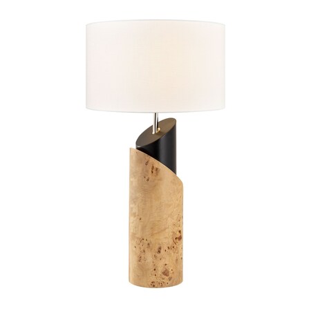 Elk Signature Kincaid 29.5'' High 1-Light Table Lamp, Natural Burl H0809-11134